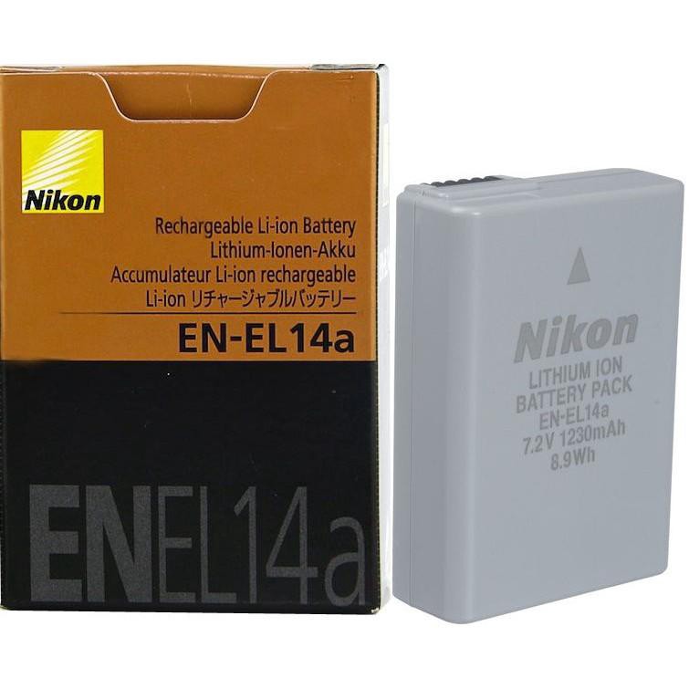 Pin Nikon EN-EL14a  (cho Nikon D3100, D3200,D3300, D3400, D3500, D5100, D5200, D5300, D5400, D5500, P7000, P7100..)