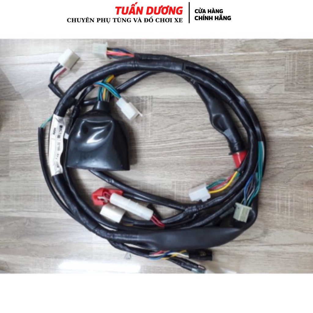 Bộ dây điện xe honda super DREAM hàng chính hãng-lắp cho dream thái và dream việt các đời từ 1993-2013