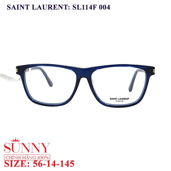 Gọng kính Saint Laurent SL114F 004 chính hãng, bảo hành toàn quốc