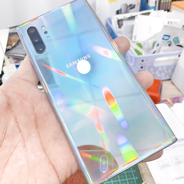[ Note 10plus ] PPF  mặt sau dán dẻo trong suốt