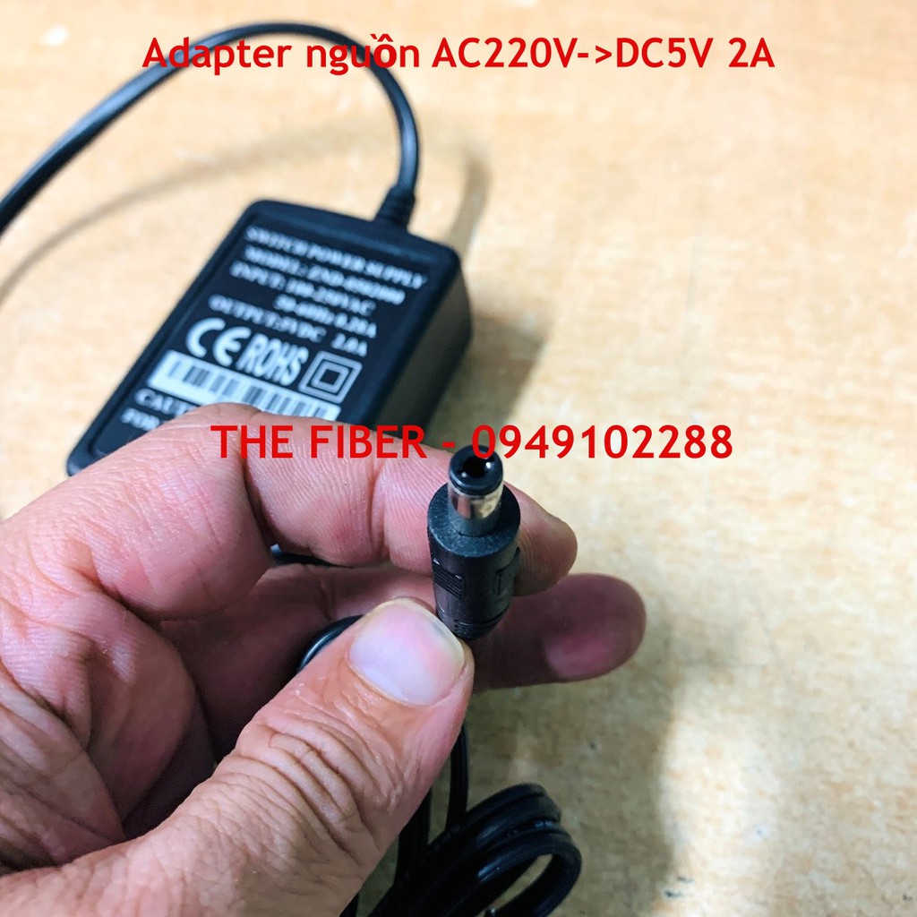 Adapter nguồn AC220V sang DC5V 1A/2A cho Converter