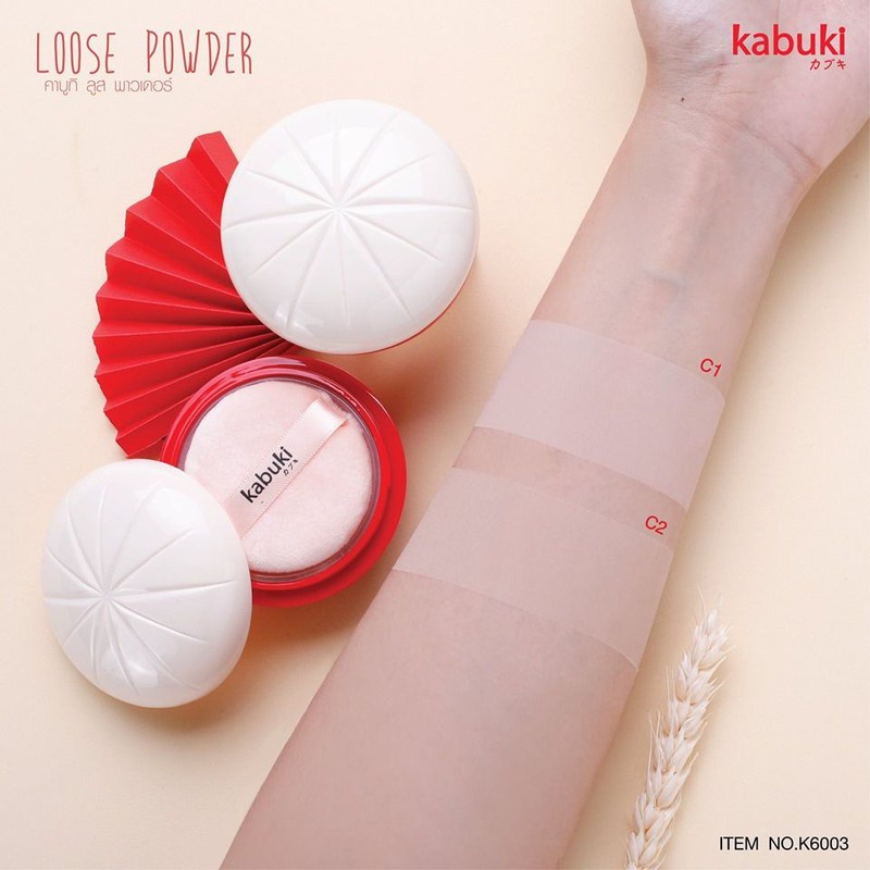 PHẤN PHỦ DẠNG BỘT KABUKI LOSSE POWDER K6003 CHÍNH HÃNG - 8407