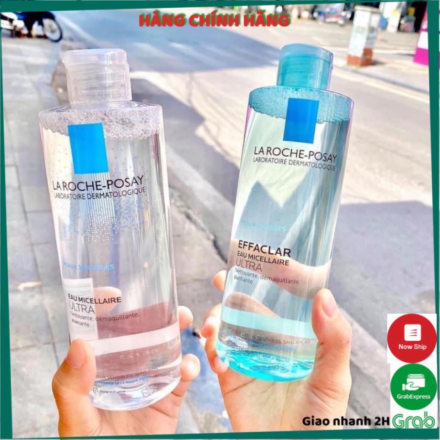 Nước tẩy trang la roche posay 400ml cho da dầu da nhạy cảm
