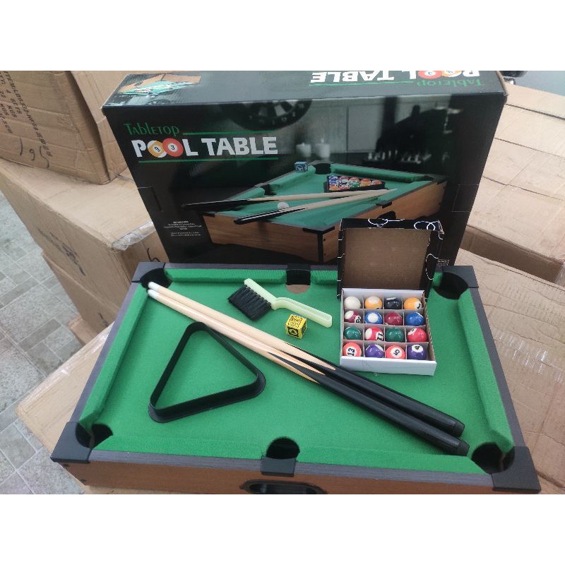 Bàn Bi_a, bida, billard đồ chơi mini 69cm*37cm quà tăng, phần thưởng, quà sinh nhật ý nghĩa cho bé. Ảnh thật 100%