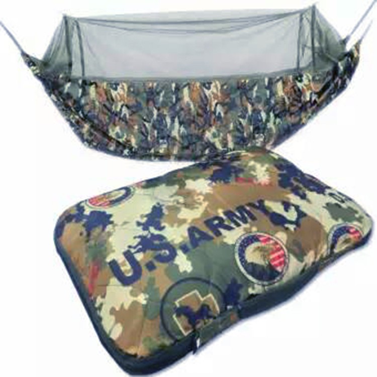 Võng Dù Có Mùng 3 lớp. 1m3 x 2m5 . Vải Dù  Ca Rô in Họa Tiết ranri . Tặng 6m dây giăng mùng  . Ảnh thật