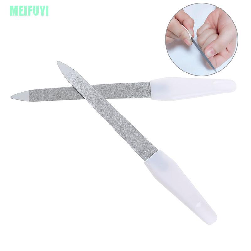 [Hàng mới về] Dũa móng 2 mặt bằng thép không gỉ