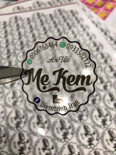 in tem nhãn theo yêu cầu