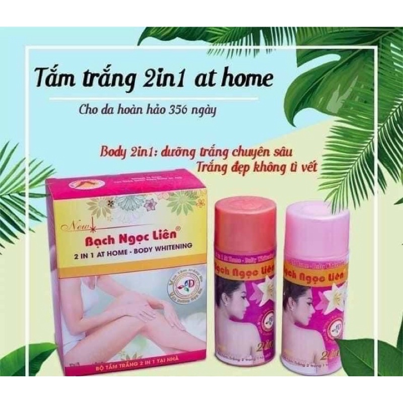 KEM DƯỠNG TRẮNG DA BODY BẠCH NGỌC LIÊN 2in1