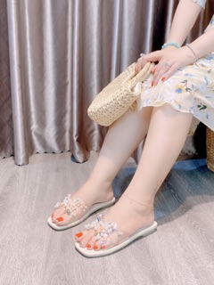 Dép H cườm cao cấp