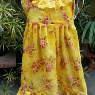 Đầm voan maxi bé gái