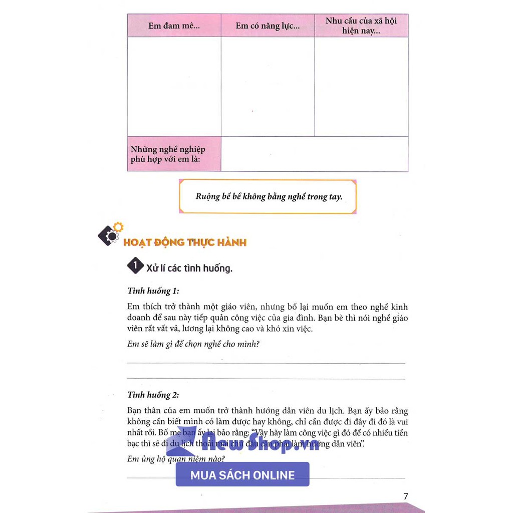 Sách Tham Khảo - Thực Hành Kĩ Năng Sống Dành Cho Học Sinh Lớp 12