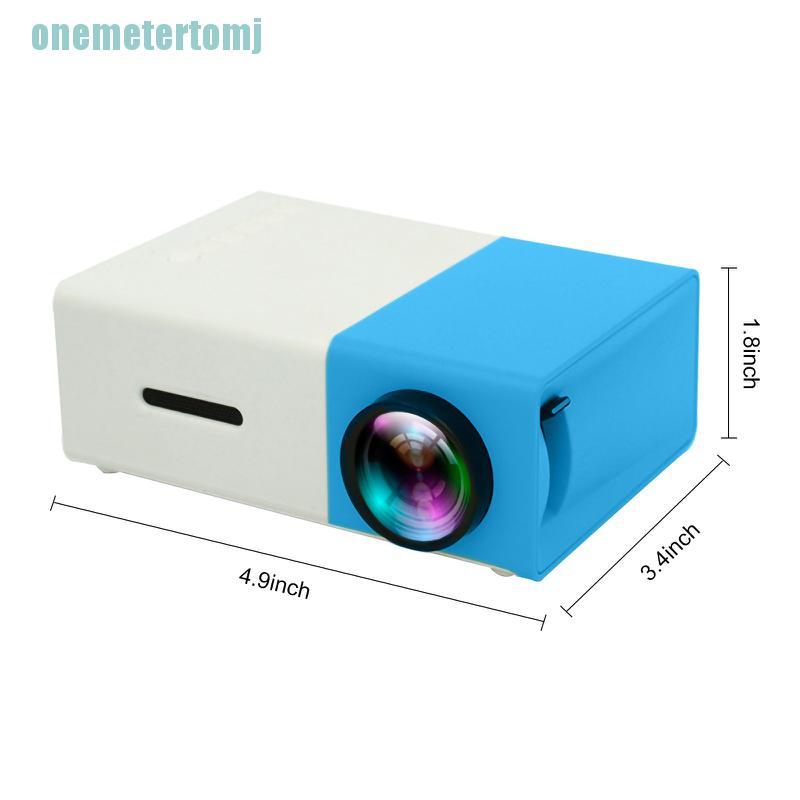 【ter】1pcs Mini Projector Portable Projector Outdoor Movie Projector Home Theater Movi