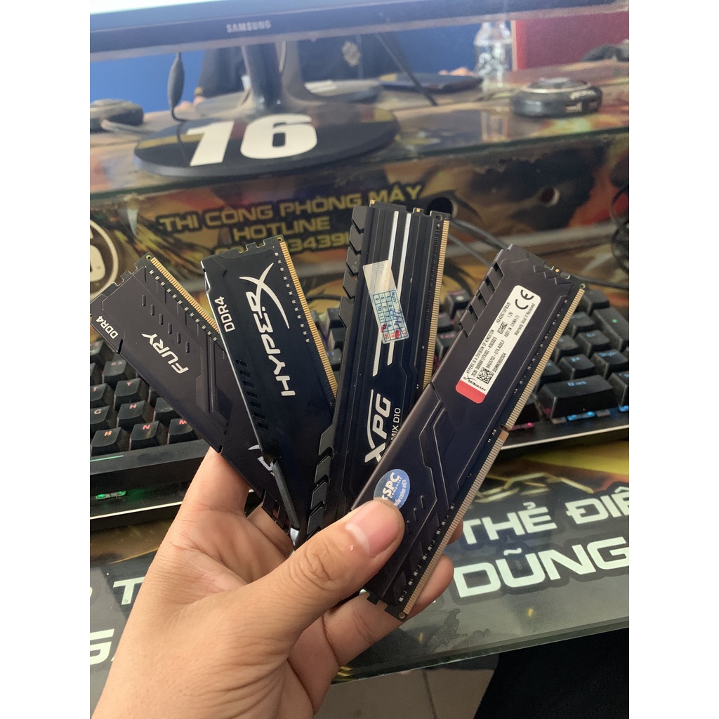 Ram DRR4 8G 2400/ 2666 Mhz Kingston - Adata - TẢN NHÔM