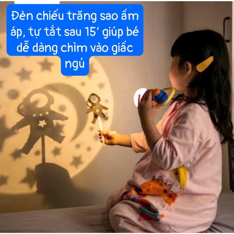 Đèn Pin Chiếu Hình cho bé,  Đèn Pin Kể Chuyện Cổ Tích kết hợp đèn ngủ Mideer Kid Storybook Torch Cho Bé 2,3,4,5 tuổi