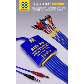 Dây cấp nguồn điện thoại đa năng Wemon S115 Pro (6 đầu từ 6G đến 12 Pro Max + 17 đầu Andoid)