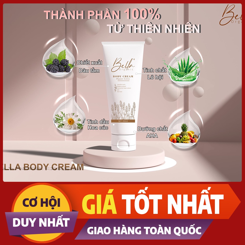KEM BODY PHỤC HỒI DƯỠNG DA CHUYÊN SÂU TRẮNG BẬT TONE SAU 7 NGÀY