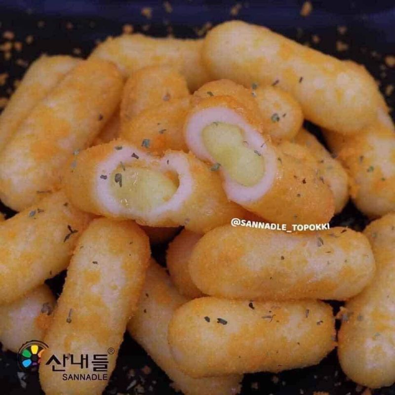 BÁNH GẠO TOKBOKI NHÂN PHÔ MAI