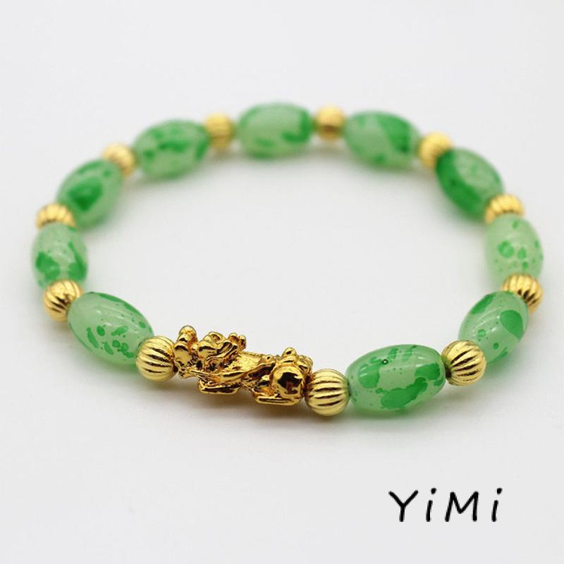 Việt Nam  Pixiu Vòng tay Nam nữ Vòng tay Vàng cứng 3d Đồ trang sức