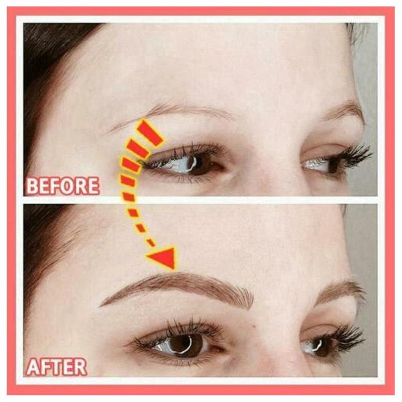 Nhãn dán hình xăm lông mày 6D MỚI / 10 cặp Nhãn dán giả bán cố định dạng nước