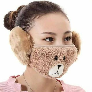 Khẩu trang hình thú CÓ BỊT TAI