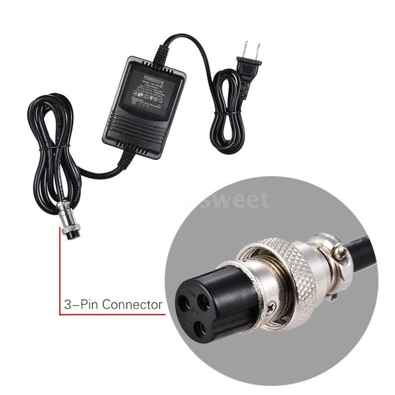 Nguồn Adapter mixer F4 và F7  chân tròn 3 lỗ