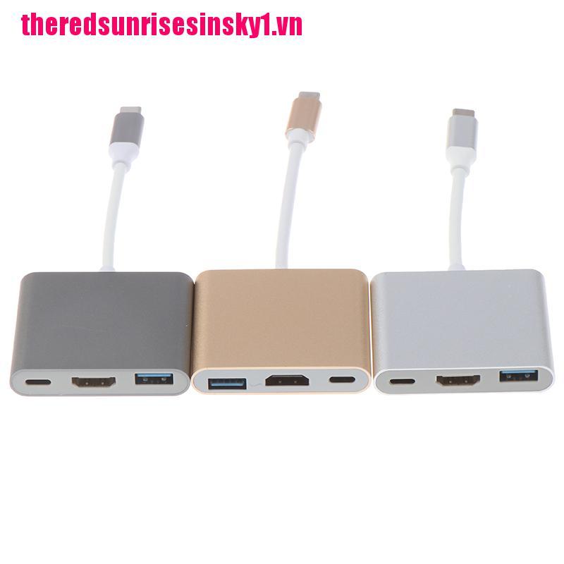 (3C) Giắc Chuyển Đổi Từ Usb Type C Sang 3.1mm Max Usb-C Sang Hdmi 4k