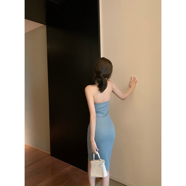 Đầm Body Cổ Yếm Xòe Form Ngắn | BigBuy360 - bigbuy360.vn