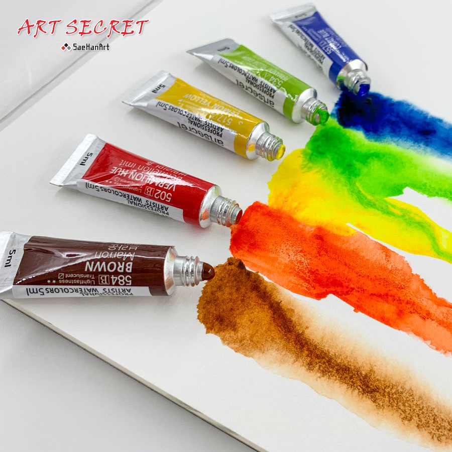 [P1] BÁN LẺ - MÀU NƯỚC HẠNG HỌA SỸ ART SECRET TUÝP 5ML