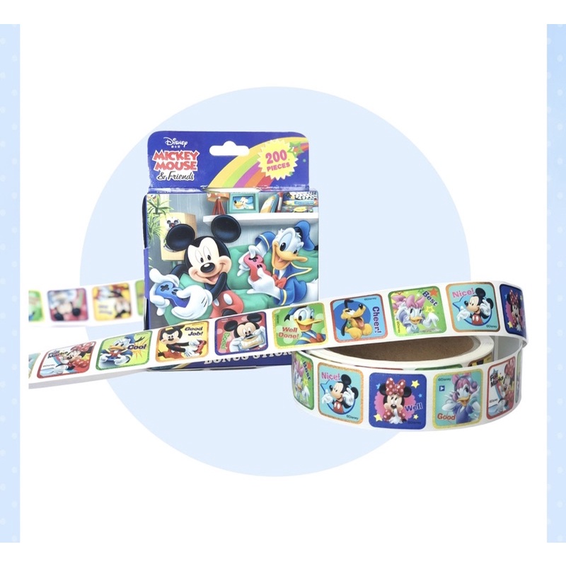 Hộp 200 Sticker công chúa siêu nhân kèm lời khen ngợi bé, hộp kéo miếng dán các chủ đề đáng yêu  - Coolgift