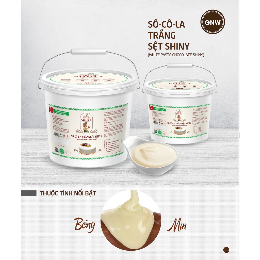 Socola sệt trắng VN chocolate