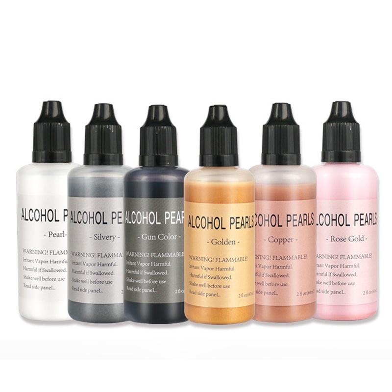 Mực Cồn Resin Ánh Kim Dùng Nhuộm Màu Chất Lượng Cao