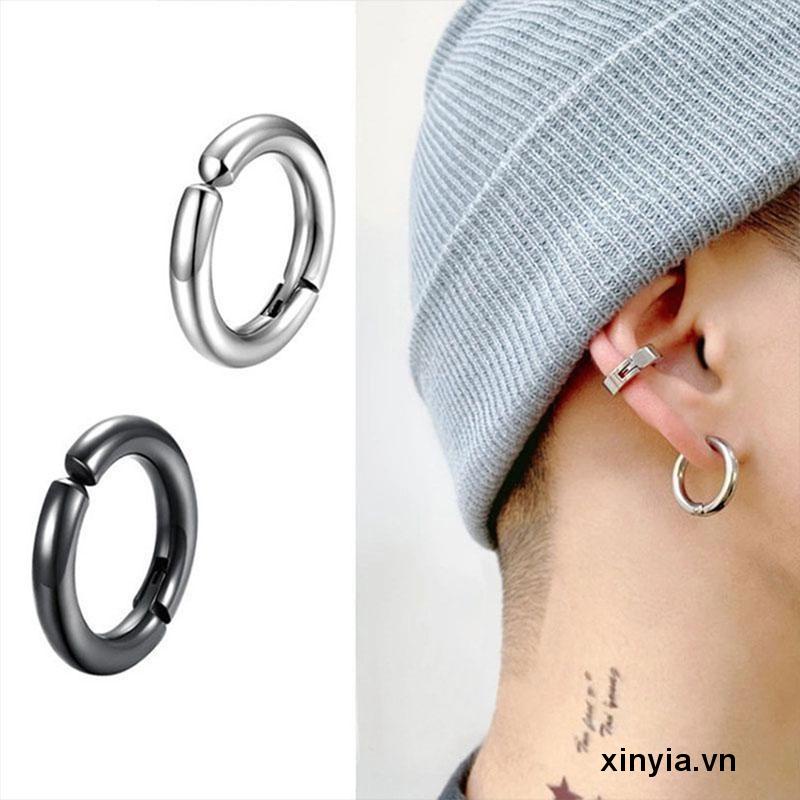 🌺Khuyên tai dạng kẹp hình tròn không cần bấm lỗ