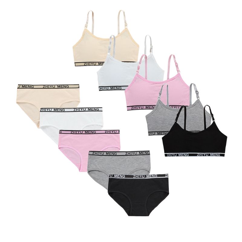 Bộ Đồ Lót Cotton Chất Lượng Dành Cho Bé Gái