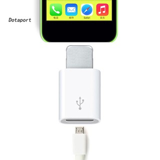 Dota_Mini Fast Transfer OTG Charge Converter Adapter for iPhone to Android Micro USB