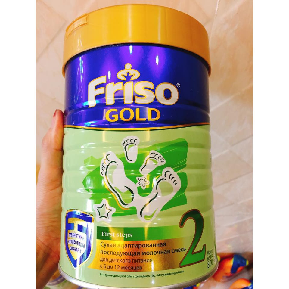 [DATE 2022]Sữa FRISO GOLD NGA 800gr đủ số, hàng chuẩn air