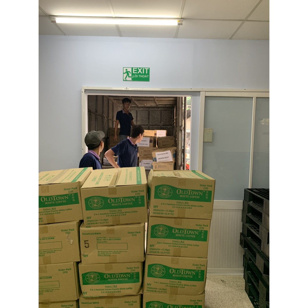 Combo 5 bịch cà phê trắng oldtown white coffee hazelnut malaysia | BigBuy360 - bigbuy360.vn