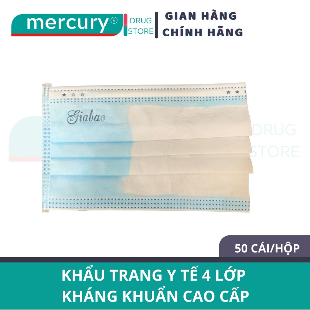 Khẩu Trang Y Tế Gia Bảo Mask 4 lớp