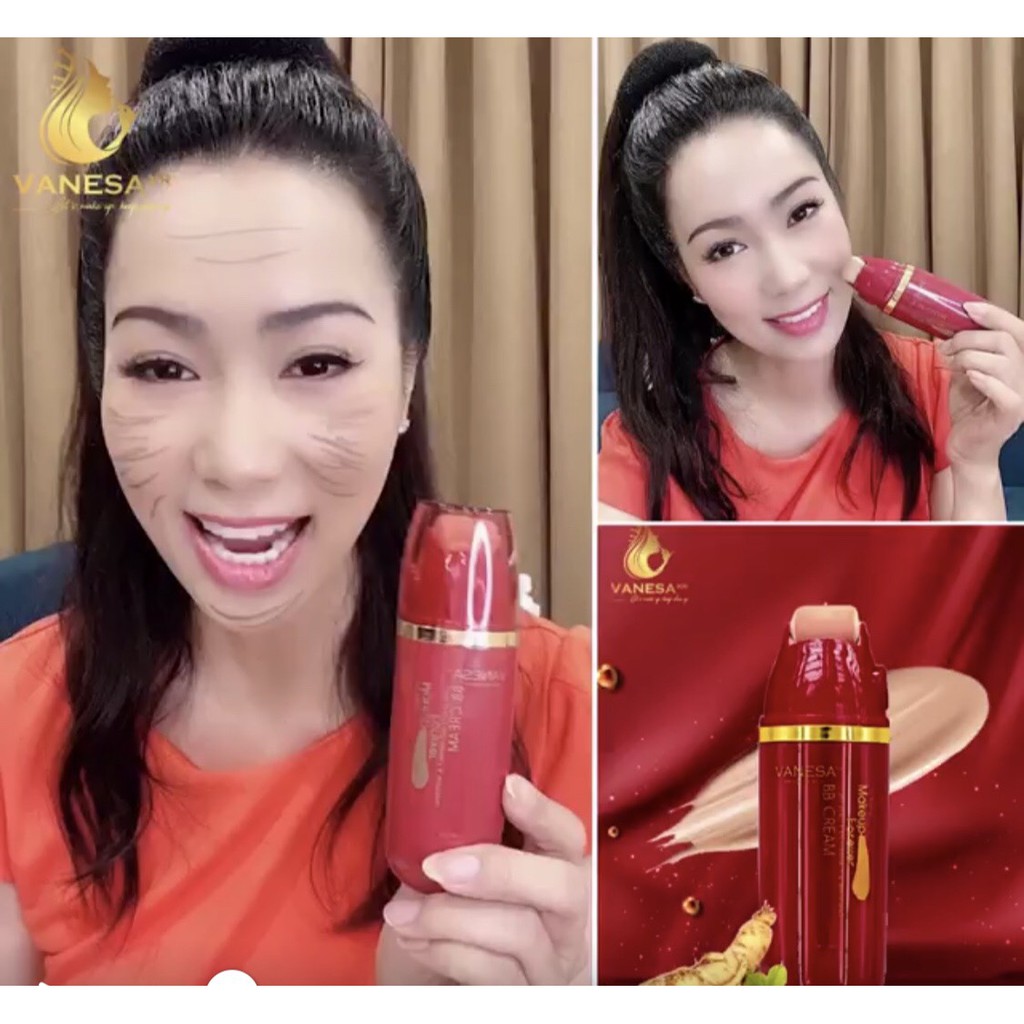 [GIẢM 100K] KEM NỀN VANESA BB LĂN HỒNG SÂM MUA 2 LỌ | BigBuy360 - bigbuy360.vn