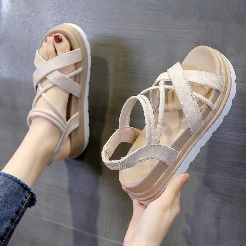 🎀 Dép | Sandal độn đế ulzzang hot 2021 CÓ ẢNH VIDEO THẬT