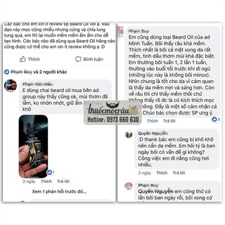 Dầu dưỡng râu Beard oil