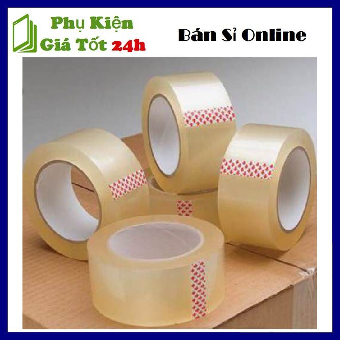 Lốc 6 cuộn Băng keo trong 48mm x 100Y