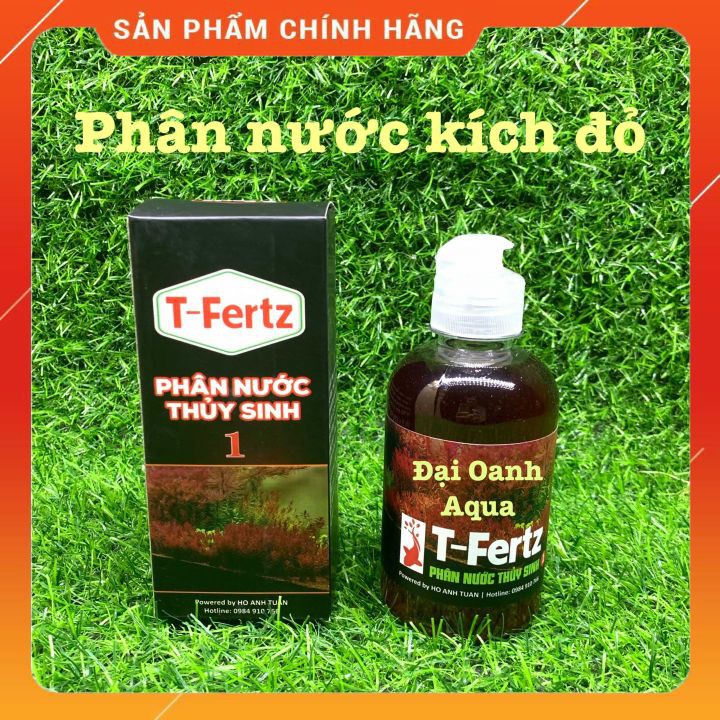 Phân Nước Thủy Sinh Kích Đỏ T-Fertz 1 Cho Cây Thủy Sinh - Giúp Cây Phát Triển Tốt