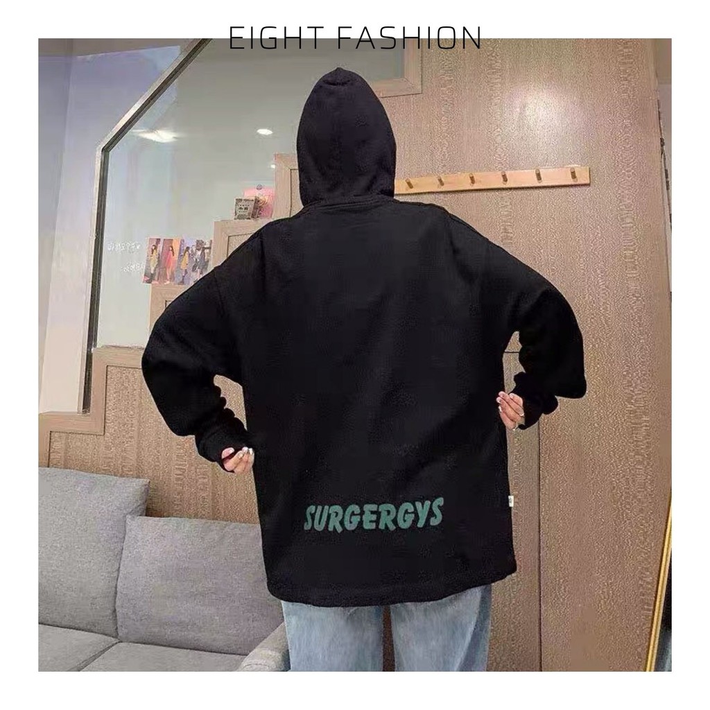 Áo Hoodie Unisex Nam/Nữ Form Rộng In Hoạt Hình Anime Siêu Chất Ngất Vải Thoáng Mát Áo Tay Dài EIGHTFASHION HD102