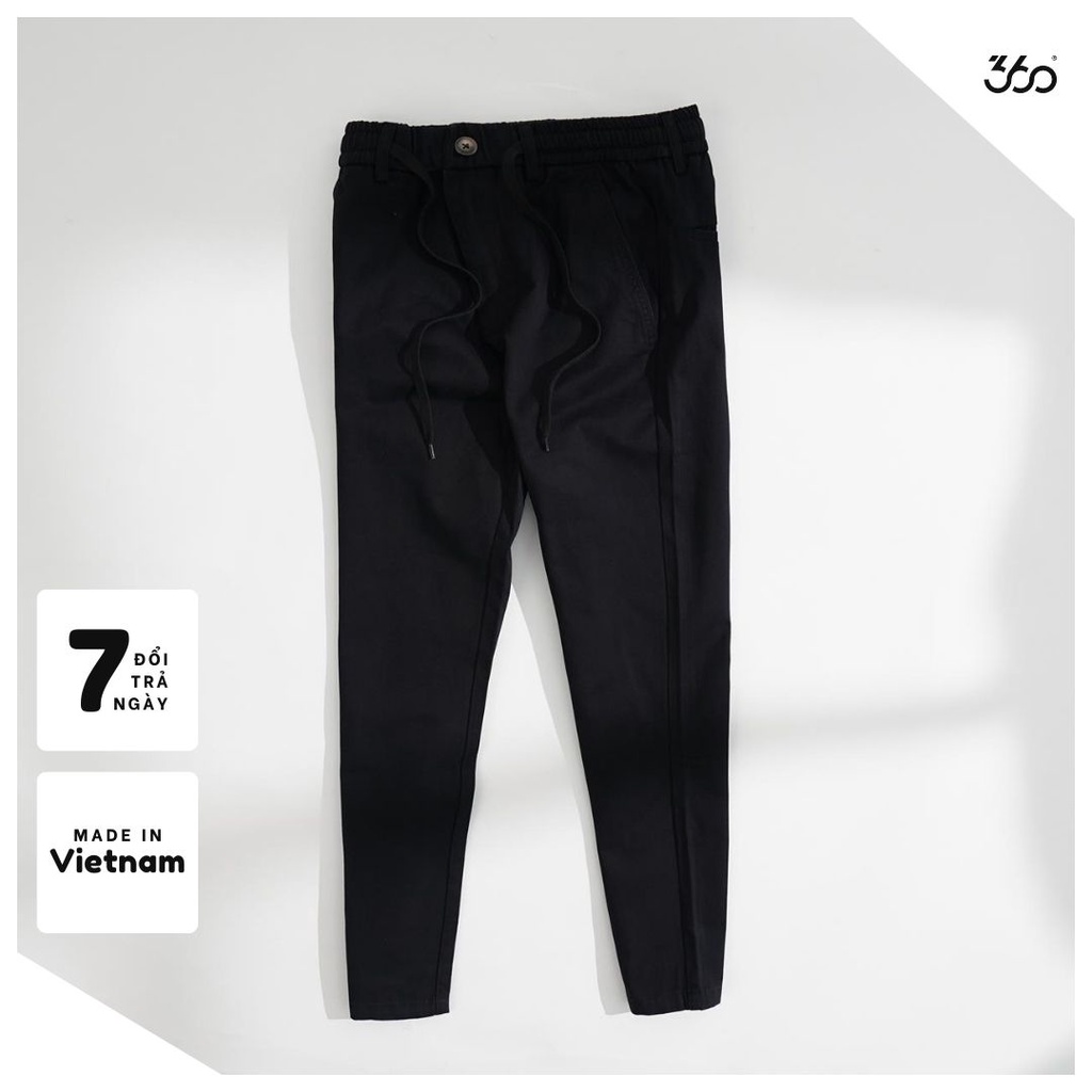 Quần kaki nam dáng baggy chính hãng 360 Boutique - QBKTK201