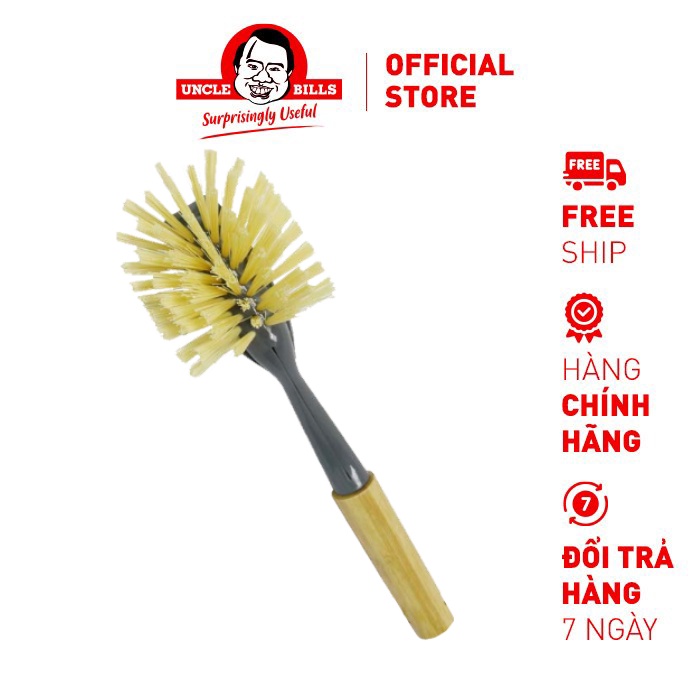 Cọ Rửa Thức Ăn Sợi Tre 26cm Uncle Bills BC0645