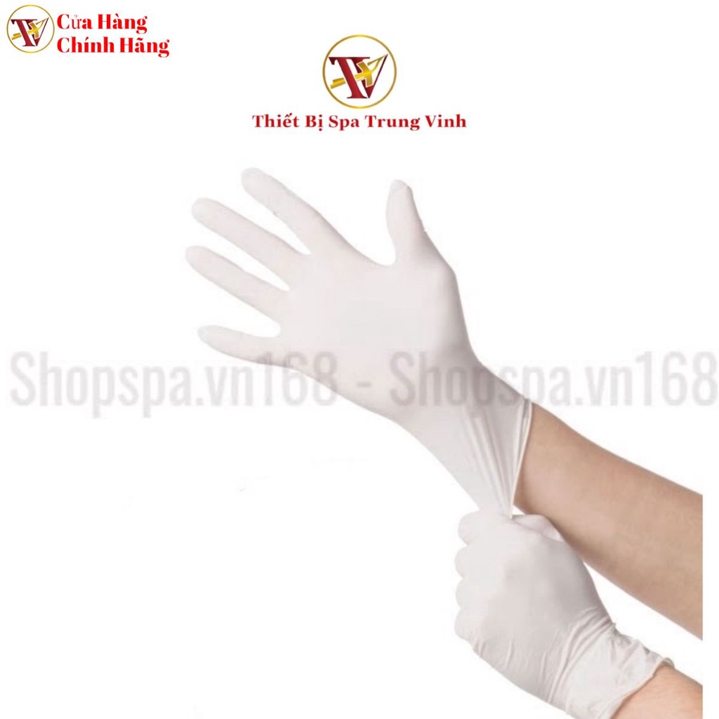 Găng Tay Y Tế Không Bột, Có Bột Hộp 100 Chiếc,Găng Tay Cao Su ,Sử Dụng Trong Tóc Spa Phun Xăm,Thẩm Mỹ,phun xăm