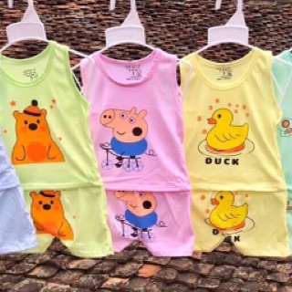Set 5 bộ ba lỗ cho bé trai bé gái