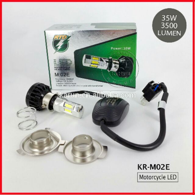 Đèn pha led M02E 6 tim Điện Máy