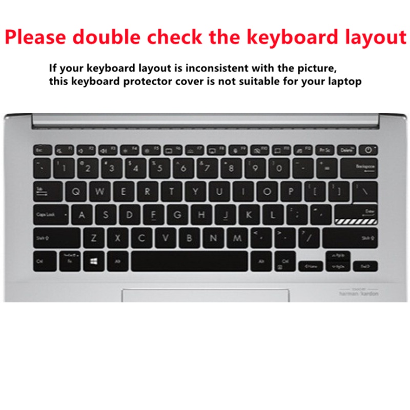 Miếng Dán Bảo Vệ Bàn Phím Bằng Silicon Mềm Siêu Mỏng Cho 14 Inches 2021 Asus Vivobook M3400 M3400q D3400q / Pro 14