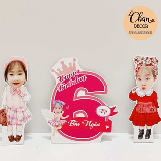 Hình Chibi Dựa Số Tuổi Sinh Nhật Cho Bé